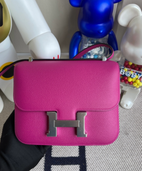 에르메스 콘스탄스18 로즈포프레 은장 앱송